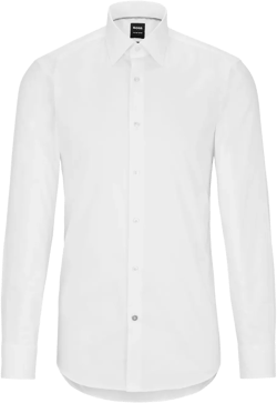 long-sleeve poplin shirt