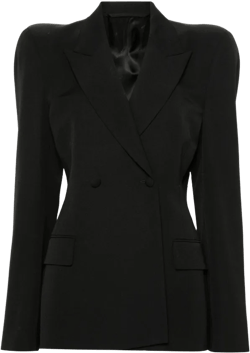 Wool Blazer Women In Black