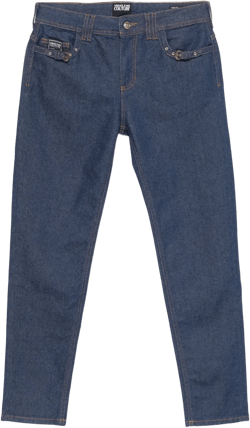 buckle-detail skinny jeans 
