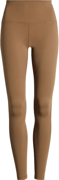 Live In High Waist Leggings In Brown Teak