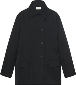 Wool Jacket In Black