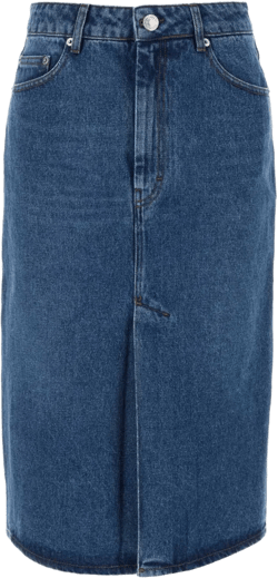 pencil denim skirt 