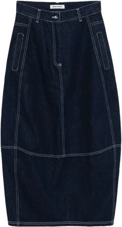 Dusk midi skirt