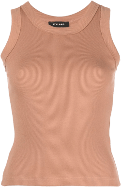 fine-ribbed vest top