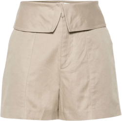folded-waist shorts