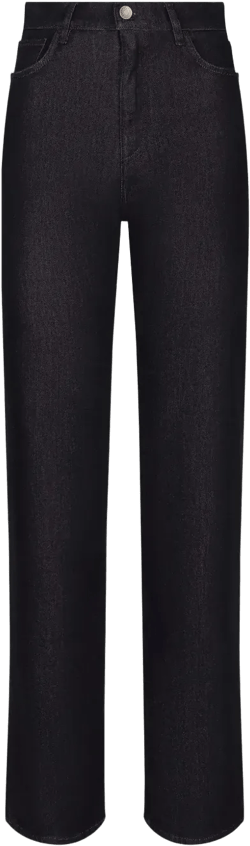 Straight-leg  jeans