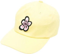 flower-patch organic cotton cap