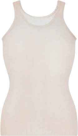 sheer vest top