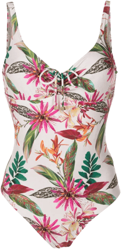 Rosa floral-print swimsuit 