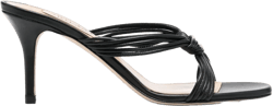 85mm knot-detail leather sandals