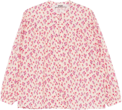printed cotton blouse