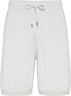 knitted Bermuda shorts