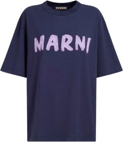 logo-print cotton T-shirt