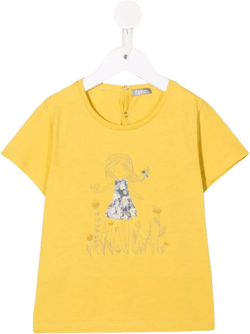 graphic-print short-sleeved T-shirt