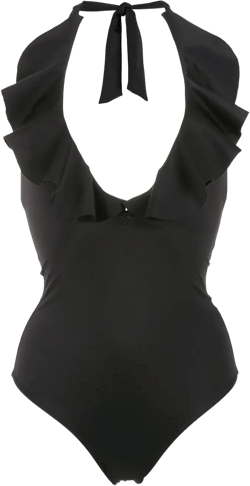 Attitude ruffled swimsuit