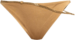 Chain Bikini Swimsuit In Nude