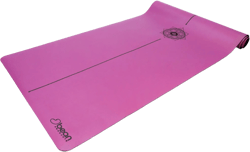 Bean Rubber PU Yoga Mat OMphibian Mat - The Best Non-Slip Eco-Friendly Natural Rubber with wet grip PU surface