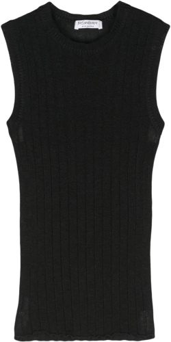 1990s ribbed-knit tank top
