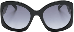 oversize-frame sunglasses