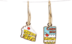 Cake & Cake Mix Earrings