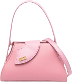 small Comma logo-plaque leather tote bag