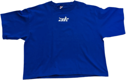 3k Center Logo Tee "Racer Blue"