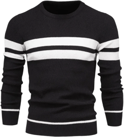 Striped O-Neck Sweater