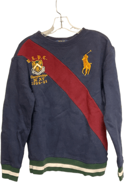 Ralph Lauren Size 10 Navy Cotton Big Boys Sweaters & Vests