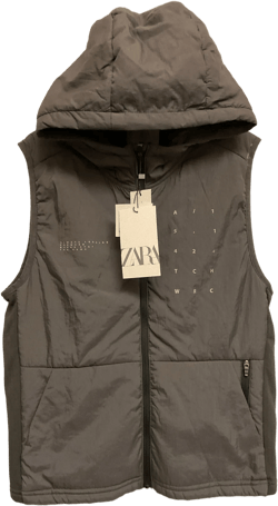 Zara Size 10 Gray Polyester Blend Big Girls Sweaters & Vests