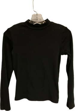 Zara Size 8 Black Cotton Big Girls Tees/Polos/Tunics