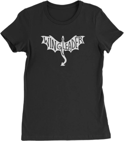 Wingleader Basgiath War College Womens T-Shirt, Soft Cotton Crewneck, Casual Fit, Trendy Graphic Tee