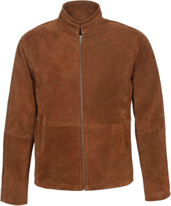 New Men's Tom Cruise Mission Impossible Tan Classic Biker Style Real Suede Leather Jacket 5917