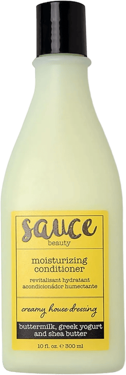 SAUCE BEAUTY Conditioner, Moisturizing Creamy House Dressing Hair Conditioner (10 Fl Oz) Curly Hair Frizz Control & Detangler with Shea Butter, Buttermilk & Greek Yogurt, Fine to Medium Hair Butter 10 Fl Oz (Pack of 1)