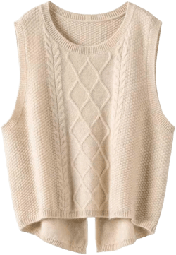 Sweater Vests for Teen Girls Cotton V Neck Tank Knitwear Plus Size Oversized Knitted Sweaters Athletic Loose School Uniform