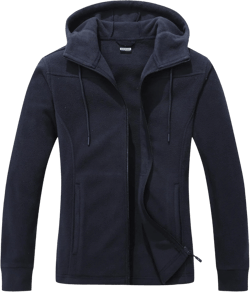 MOERDENG Women's Lightweight Full Zip Soft Polar Fleece Jacket Outdoor Recreation Coat Hooded Hiking Jacket