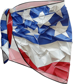 GETELINSENG American Flag Patriot Sarong Swimsuit Cover Ups for Women Daisy Print Bathing Suit Coverups Chiffon Sheer Beach Wrap Skirts : Clothing, Shoes & Jewelry