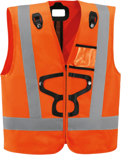 PETZL, High Visibility Vest for Newton Harnesses