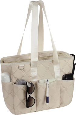 Tote Bag for Women with Zipper - Teacher, Nursing & Travel Weekender Work Bag
