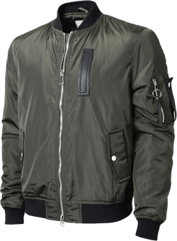 Hat and Beyond Mens Bomber Jacket Active MA-1 Slim Fit Lightweight Windbreaker Medium 2012 Olive
