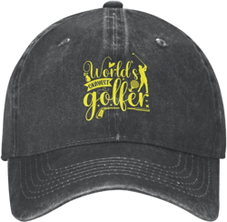 Hats for Women Baseball Cap Worlds Okayest Golfer Running Hats for Women's Hiking Caps