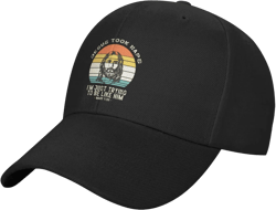 Jesus Took Naps, I'm Just Trying to Be Like Him, Mark 4 38 Baseball Cap Original Dad Hat for Men Women,Black