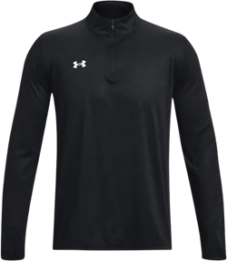 Under Armour Men's Team Tech 1/4 Zip Loose Royal Blue Long Sleeve Shirt Medium Black-white