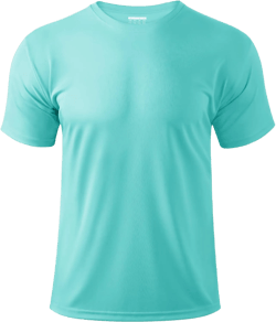 Boladeci Men's Swim Shirt Short Sleeve UPF 50+ Sun Protection SPF UV Moisture Wicking Lightweight Quick Dry Rash Guard Lake Blue Large