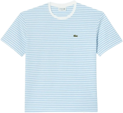 Lacoste Men's Short Sleeve Classic Fit Stripped Crew Neck Tee Shirt | Amazon.com