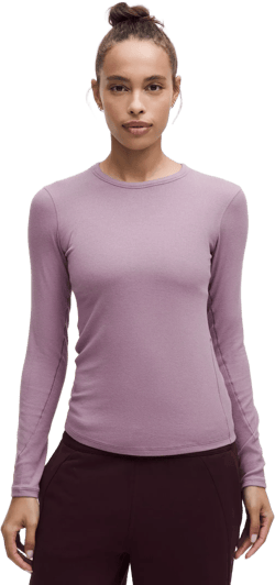 Hold Tight Long-sleeve Shirt In Pink