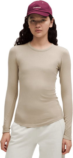 Hold Tight Long-sleeve Shirt In Neutral
