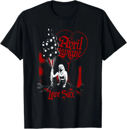 Official Avril Lavigne Love Sux Balloons T-Shirt