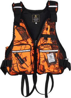 JKSPORTS Fishing Vest Safety Life Jacket for Swimming Sailing Boating Kayak Floating Multifunction for Men and Women Vest/Kayak Orange One size(100-220 pounds)