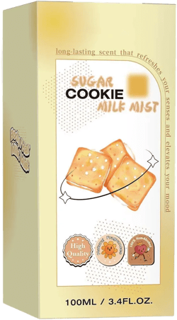 TyTqxy Vanilla Sugar Cookies Body Spray (3.4 Ounce) -Long Standing Fragrance - Energizes Skin with Scent