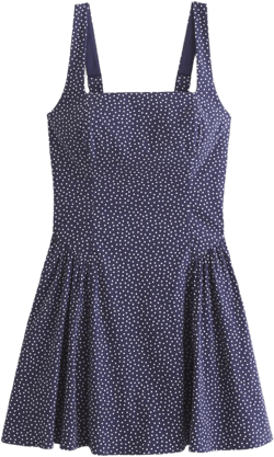 The A&F Mila Dipped-Waist Stretch Mini Dress